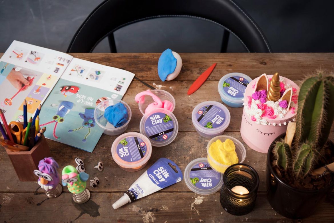 Opdag 7 sjove teknikker med Silk Clay