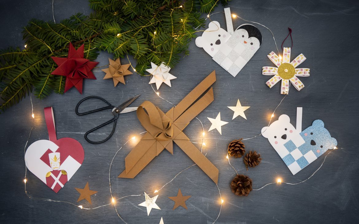 Årets juleklip: 7 skønne idéer til hjemmelavet julepynt