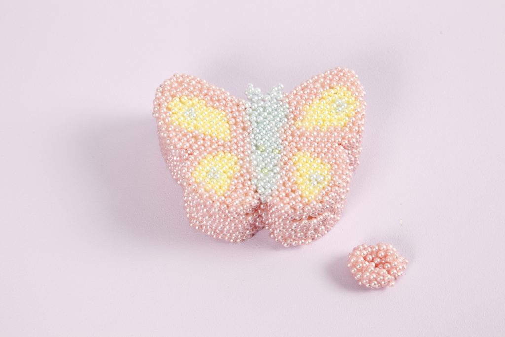 Kreative idéer med Pearl Clay modellering sommerfugl smykkeskrin av tre