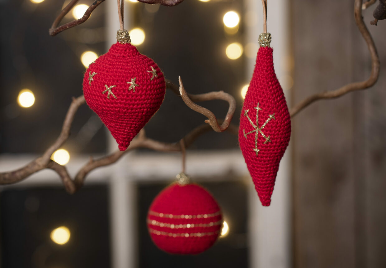 DIY julekugler til dig, som elsker hjemmelavet julepynt