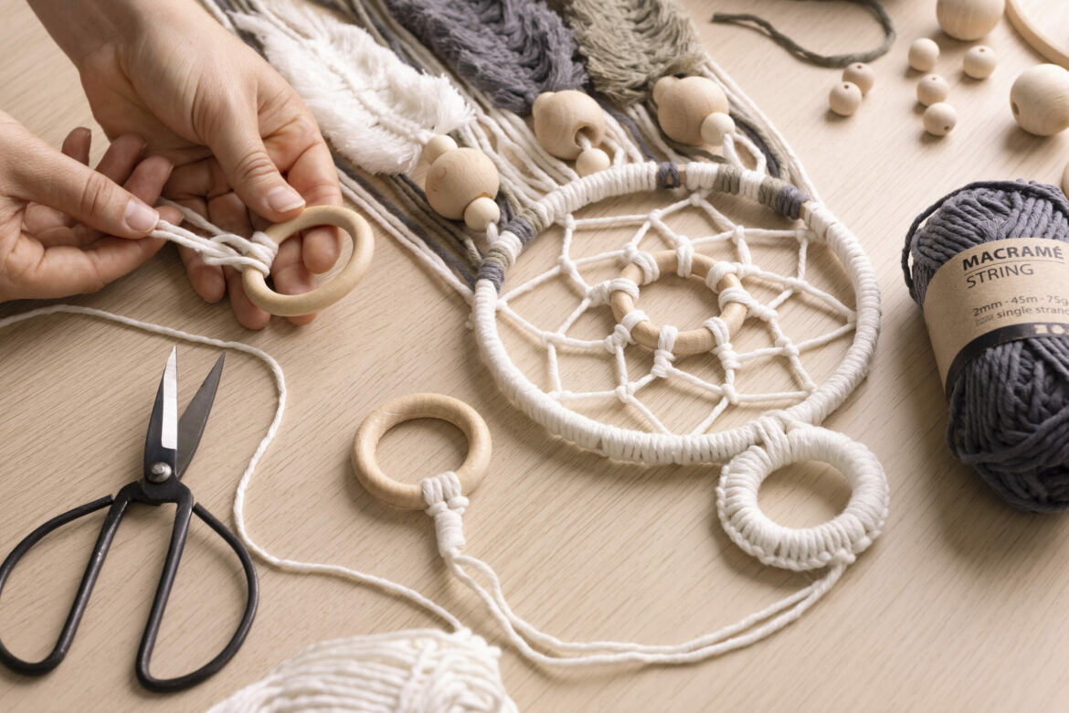 Alt til macramé knytning for begyndere