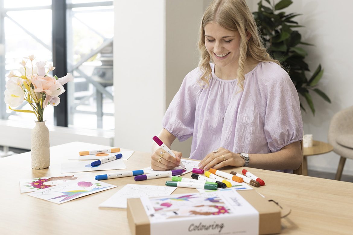 Lær at tegne med alkoholbaserede tusser