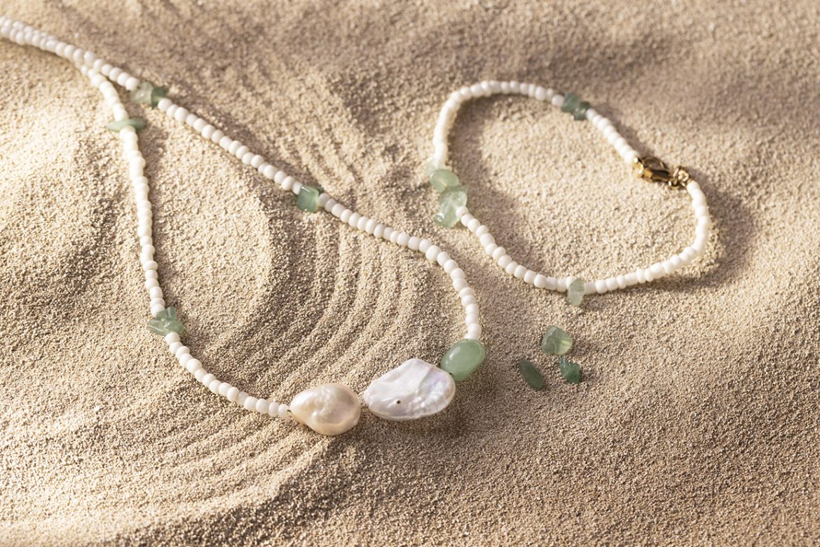 Lav selv smykker med krystaller og glasperler